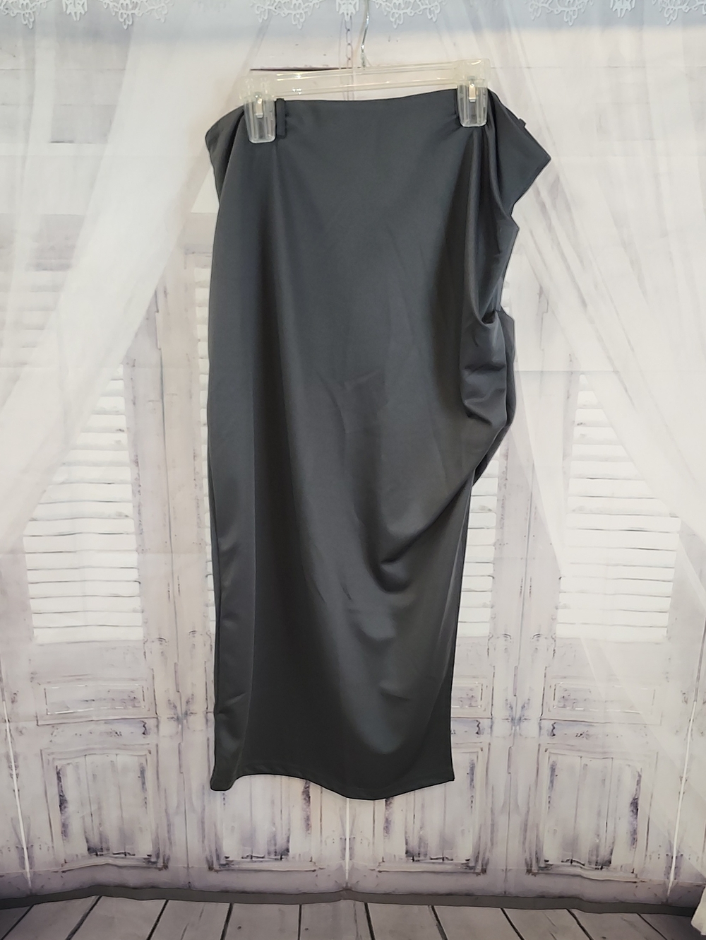 Shein Side Ruched Pencil Skirt